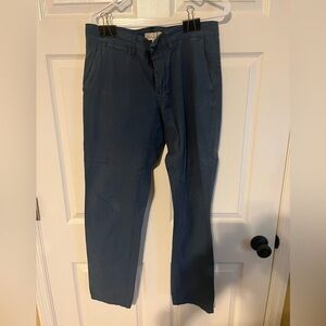 H&M blue chino pants. Size 32x32 slim.